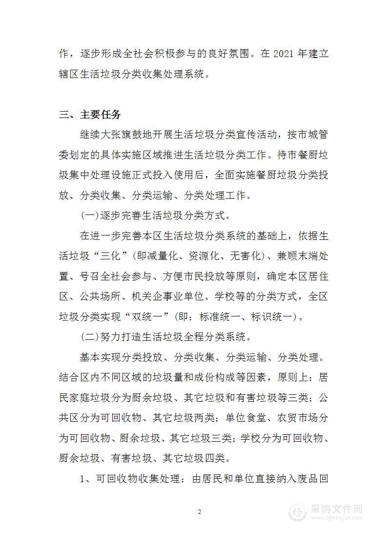 物业小区垃圾分类实施方案（精选5篇）